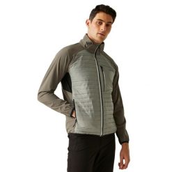 Męska Kurtka Pro Hybrid II. Brązowe kurtki męskie Regatta, m, bez wzorów, z materiału, z kapturem, trekkingowe. Za 163.99 zł.
