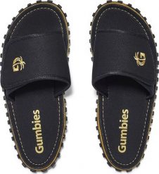 Gumbies Gumbies klapki unisex STRIDER SLIDES BLACK 44. Czarne klapki męskie Gumbies, bez wzorów, bez zapięcia. Za 154.99 zł.
