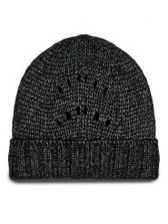 Guess Czapka W3BZ21 Z3970 Czarny. Czarne czapki damskie Guess, na zimę, z aplikacjami, z materiału. Za 189.99 zł.