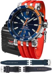 Zegarek męski Vostok Europe NH35A-575A715SR czerwony. Czerwone zegarki męskie Vostok Europe, bez wzorów. Za 6,475.21 zł.