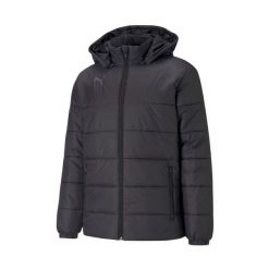 Męska Kurtka TeamLIGA Padded Waterproof Jacket. Czarne kurtki męskie Puma, m, bez wzorów, sportowe, bez kaptura. Za 500.99 zł.