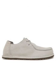 Birkenstock Półbuty Utti Lace 1029575 Écru. Półbuty damskie Birkenstock, bez wzorów, ze skóry, bez obcasa, na płaskiej podeszwie, bez zapięcia. Za 499.99 zł.