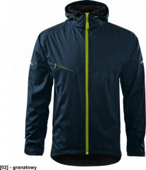 MALFINI Cool 515 - ADLER - Softshell kurtka męska, 210 g/m, 100% poliester, - granatowy L. Niebieskie kurtki męskie MALFINI, l, bez wzorów, z poliesteru, bez kaptura. Za 180.46 zł.