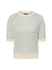 BOSS sweter z dzianiny z moherem - Fadiani Kobiety wiskoza biały, XL. Białe swetry nierozpinane damskie Boss, xl, bez wzorów, z dzianiny, eleganckie, bez kołnierzyka, bez ramiączek. Za 429.95 zł.