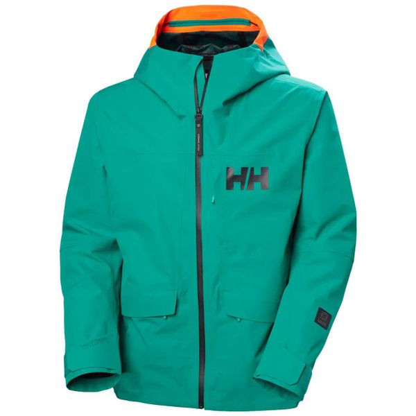 Kurtka narciarska Helly Hansen Emiko Shell. Brązowe kurtki sportowe męskie Helly Hansen, m, bez wzorów, z polaru, bez kaptura, narciarskie. Za 1,088.00 zł.