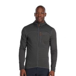 Bluza z kapturem męska Rab Men's Ascendor Light Hoody rozpinana. Zielone bluzy męskie RAB, na zimę, m, bez wzorów, z kapturem, narciarskie. Za 314.99 zł.