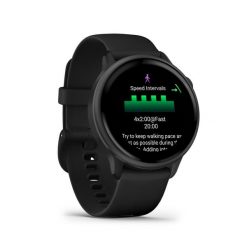 Zegarek smartwatch Garmin vívoactive 6 Black. Czarne zegarki męskie Garmin, bez wzorów. Za 1,399.00 zł.