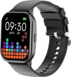 Smartwatch Rubicon Zegarek SMARTWATCH Rubicon RNCF34 BLACK. Czarne zegarki smartwatch Rubicon, bez wzorów. Za 129.00 zł.