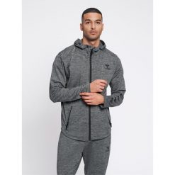 Kurtka Hummel zip Aston. Szare kurtki męskie Hummel, m, bez wzorów, sportowe, bez kaptura. W wyprzedaży za 239.00 zł.