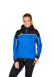 Damska bluza dresowa z kapturem Erima Change. Niebieskie bluzy damskie Erima, bez wzorów, z dresówki, bez ramiączek, z kapturem. Za 258.50 zł.