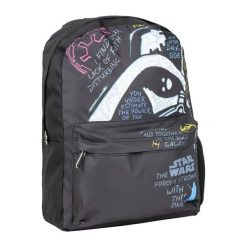Plecak Casual Star Wars Czarny. Białe plecaki męskie Disney, bez wzorów, casualowe. Za 190.00 zł.