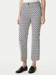 Marella Spodnie materiałowe Classi 2615131201 Czarny Slim Fit. Czarne spodnie materiałowe damskie Marella, bez wzorów, z bawełny. Za 539.99 zł.