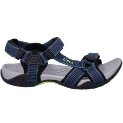 Sandały CMP Hamal Hiking 38Q9957M879 niebieskie. Niebieskie sandały męskie na lato, bez wzorów, z materiału, bez zapięcia. Za 284.22 zł.