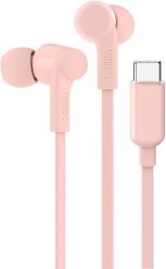 Belkin Rockstar InEar Headphones cabel, USB-C, pink G3H0002hqPKV2. Różowe słuchawki douszne Belkin. Za 64.30 zł.
