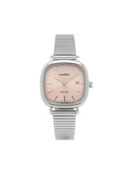 Casio Zegarek LTP-B166D-4AVEF Srebrny. Szare, analogowe zegarki damskie Casio, srebrne. Za 379.99 zł.