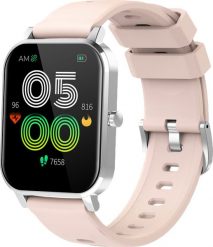 Smartwatch Denver SW-181 Różowy (SW-181ROSE). Czerwone zegarki smartwatch Denver, bez wzorów. Za 138.01 zł.