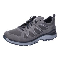 Buty trekkingowe męskie Lowa Innox Evo Ii Gtx. Niebieskie trekkingi męskie Lowa, z materiału, bez zapięcia. Za 829.00 zł.