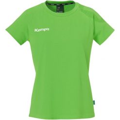 Koszulka damska Kempa Core 26. Zielone koszulki sportowe damskie Kempa, bez wzorów, bez ramiączek, do piłki nożnej. Za 152.50 zł.