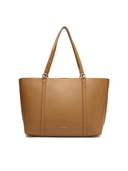 Gino Rossi Torebka CEO-YANAY Brązowy. Brązowe shopperki damskie Gino Rossi, bez wzorów, z materiału, bez dodatków. Za 169.99 zł.