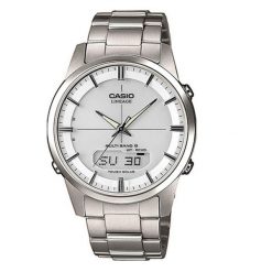 Zegarek męski Casio LCW-M170TD-7AER, Quartz, 43mm, 10ATM. Szare zegarki męskie Casio, bez wzorów. Za 1,160.10 zł.