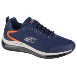 Buty sportowe Sneakersy męskie, Skechers Skech-Air Element 2.0 Lomarc. Niebieskie buty sportowe męskie Skechers, na wiosnę, bez wzorów, bez zapięcia, trekkingowe. Za 399.99 zł.