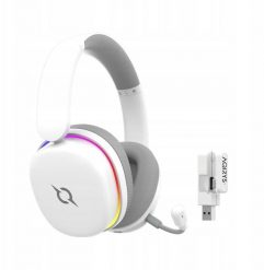 Słuchawki AQIRYS AQIRYS Słuchawki ANC Dual Mode: Wirelles&BT+Wired LUNA white. Białe słuchawki bezprzewodowe Aqirys. Za 362.62 zł.