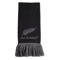 SZALIK ALL BLACKS. Czarne szaliki damskie Adidas, bez wzorów, z materiału. Za 129.00 zł.