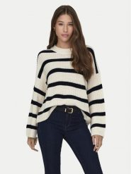 JDY Sweter Justy 15264902 Beżowy Regular Fit. Brązowe swetry nierozpinane damskie JDY, xl, bez wzorów, z syntetyku, bez kołnierzyka, bez ramiączek. Za 109.99 zł.