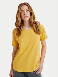 Roxy T-Shirt Oceanwave Regular Emby ERJZT06030 Fioletowy Regular Fit. Fioletowe t-shirty damskie Roxy, m, bez wzorów, z syntetyku, bez kołnierzyka, bez ramiączek. Za 99.99 zł.