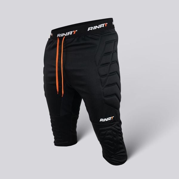Spodnie bramkarskie dla dorosłych Rinat 3/4 Pants Egotiko Czarne. Czarne szorty damskie RINAT, bez wzorów, z poliesteru, sportowe. Za 209.00 zł.
