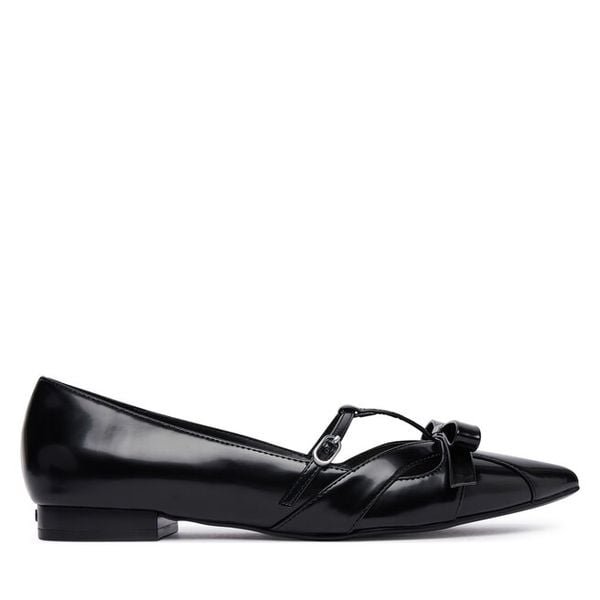 Baleriny Liu Jo. Czarne balerinki damskie Liu Jo, bez wzorów, bez obcasa, bez zapięcia. Za 659.99 zł.