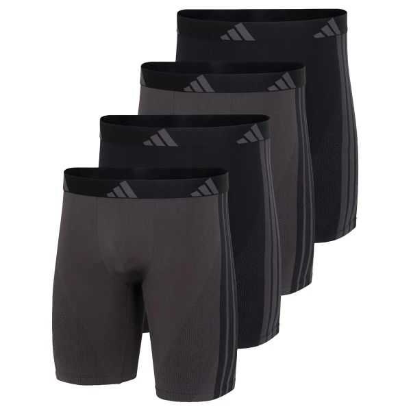 Bokserki Active Micro Stretch 4 pak. Bokserki męskie Adidas, bez wzorów, z materiału. Za 351.00 zł.