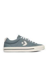 Converse Tenisówki C-SPORT CASUAL A16018C Niebieski. Niebieskie trampki męskie Converse, bez wzorów, z materiału, casualowe, bez zapięcia. Za 259.99 zł.