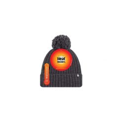 Damska czapka zimowa z uchwytami termicznymi Arden Charcoal Grey. Brązowe czapki damskie HEAT HOLDERS, na zimę, bez wzorów, z materiału, sportowe. Za 169.99 zł.