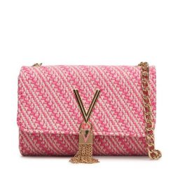 Torebka Valentino. Czerwone torebki do ręki damskie Valentino, bez wzorów, bez dodatków. Za 339.99 zł.