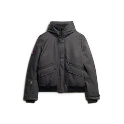 Kurtka Aviator Superdry City Tweed. Szare kurtki męskie Superdry, l, bez wzorów, z materiału, klasyczne, bez kaptura. Za 771.95 zł.