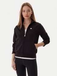 EA7 Emporio Armani Bluza 7W000457 AF13135 UC001 Czarny Regular Fit. Czarne bluzy damskie EA7 Emporio Armani, xs, bez wzorów, z bawełny, bez ramiączek, bez kaptura. Za 359.99 zł.