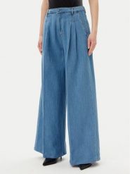 Silvian Heach Jeansy Ignate GPP25392JE Niebieski Wide Leg. Niebieskie jeansy damskie Silvian Heach, bez wzorów, z bawełny. Za 329.99 zł.