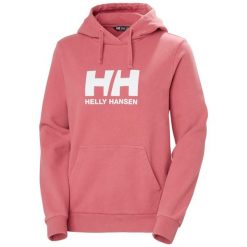 Kurtka dresowa damska z logo Helly Hansen 2.0. Czerwone koszulki sportowe damskie Helly Hansen, bez wzorów, z dresówki, bez ramiączek, bez kaptura. Za 384.50 zł.