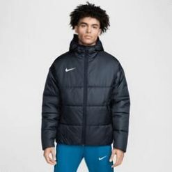 Kurtka sportowa męska Therma-Fit Academy Pro Jacket. Białe kurtki sportowe męskie Nike, m, bez wzorów, z poliesteru, bez kaptura, do piłki nożnej. W wyprzedaży za 416.90 zł.