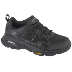 Buty sportowe Sneakersy męskie, Skech-Air Envoy. Czarne buty sportowe męskie Skechers, bez wzorów, bez zapięcia, trekkingowe. Za 399.99 zł.