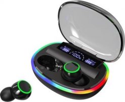 2GO Ring Zestaw słuchawkowy True Wireless Stereo (TWS) Douszny Połączenia/muzyka Bluetooth Czarny. Czarne słuchawki bezprzewodowe 2GO. Za 88.06 zł.