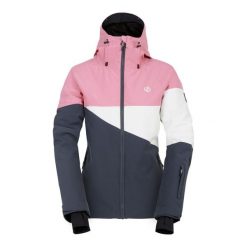 Damska kurtka narciarska Dare 2B Ice III. Szare kurtki sportowe damskie Dare 2B, m, bez wzorów, z materiału, bez ramiączek, bez kaptura, narciarskie. Za 806.95 zł.