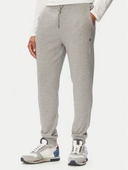 Napapijri Spodnie dresowe Malis NP0A4H8C Szary Regular Fit. Szare spodnie sportowe męskie Napapijri, m, bez wzorów, z bawełny. Za 399.99 zł.