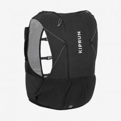Plecak do biegania w terenie unisex Kiprun Bag 10 l z bukłakiem 1 l. Brązowe plecaki męskie KIPRUN, bez wzorów, sportowe. Za 299.99 zł.