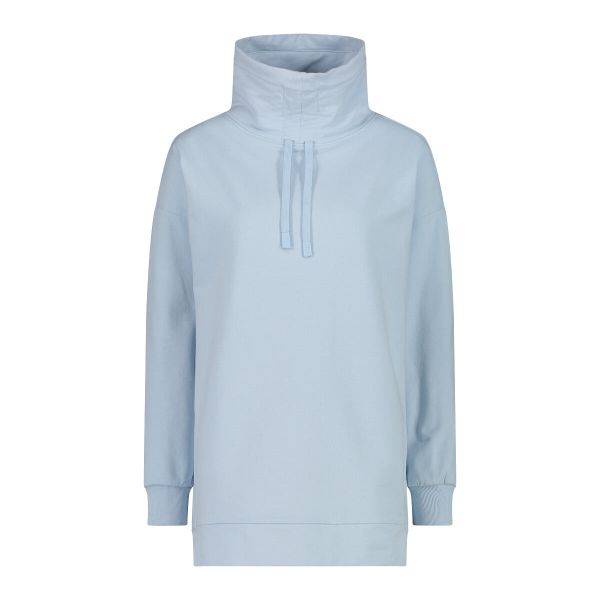 Bluza damska CMP. Niebieskie bluzy damskie CMP, l, bez wzorów, z materiału, sportowe, bez ramiączek, z kapturem. Za 252.80 zł.