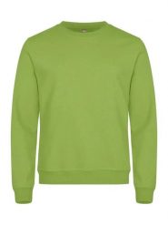 Clique Basic Roundneck uniseks bluza z okrągłym dekoltem – light green. Zielone bluzy damskie CLIQUE, xl, bez wzorów, z bawełny, bez ramiączek, bez kaptura. Za 158.26 zł.