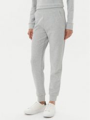 EA7 Emporio Armani Spodnie dresowe 7W000096 AF12473 O8002 Szary Regular Fit. Szare spodnie dresowe damskie EA7 Emporio Armani, bez wzorów, z bawełny. Za 299.99 zł.