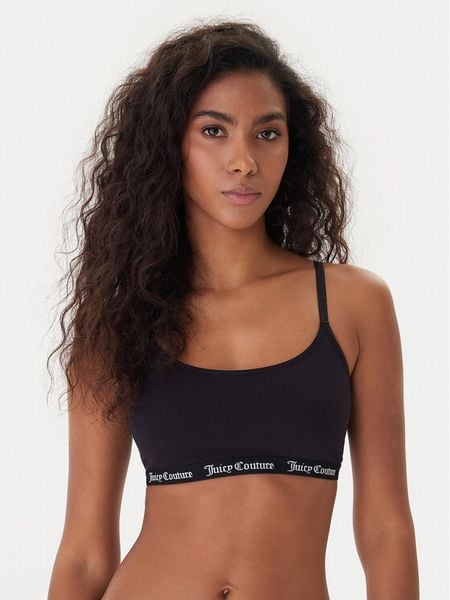 Juicy Couture Komplet biustonoszy topów JCTBT125973 Czarny. Czarne biustonosze Juicy Couture, bez wzorów, z bawełny. Za 199.99 zł.