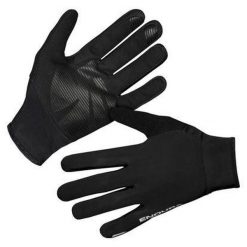 Endura FS260-Pro Thermal full finger rękawiczki. Czarne rękawiczki męskie ENDURA, bez wzorów. Za 119.99 zł.